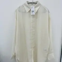 シアーボーイズライクシャツ 長袖シャツ レディース トップス　ス36