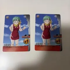 ars 七星球　ブルマ　爆裂インパクト　世界に1枚鑑定書付き ☆ブルマ 七星球 爆裂インパクト ドラゴンボール データカードダス