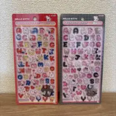 【正規品】　ボンボンドロップシール　moji キティ　クールキティ　2枚セット
