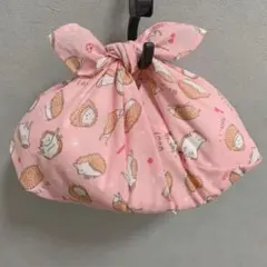 ハリネズミのあずま袋【ピンク】