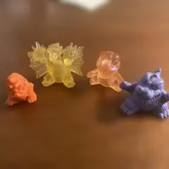 ゴジラ 塩ビフィギュア4体セット