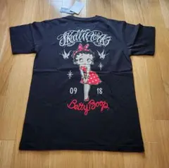 新品 Skelly Works Betty Boop Tシャツ