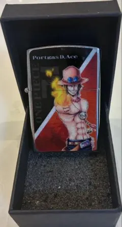 ワンピース　Portgas D. Ace zippo 風　ライター 本体のサムネイル