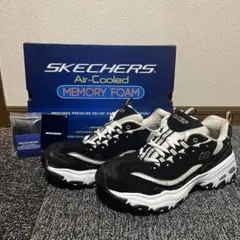 購*員様 SKECHERS D'Lites 厚底ダッドスニーカー 26.5cm