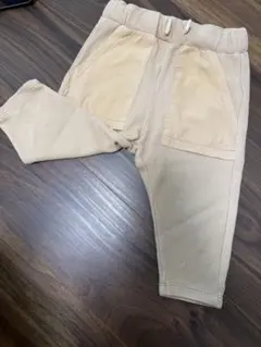 ワッフル素材 ベージュ