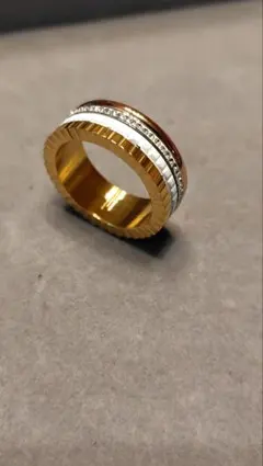 キャトル4連リング、ノーブランド品、usサイズ7号（JP14号位）