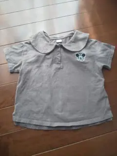 futofuta ミッキー襟付きTシャツ 110