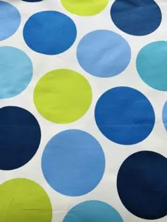 C-40 水玉模様プリント生地 62cm カットクロス ハンドメイド材料