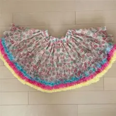 超美品　パンパンチュチュ　Ｌ　スカート　チュチュ　カラフル