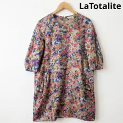 LaTotalite ラトータリテ　フラワープリントワンピースのサムネイル