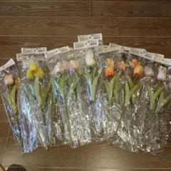 튤립 인공 꽃 20종 세트