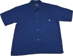 KANGOL MONO-MART 半袖シャツ L ネイビー