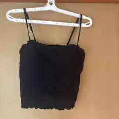 GUブラックキャミソール