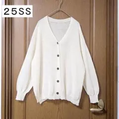 SHENERY ぺーパーヤーンニットカーディガン 25SSのサムネイル