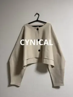 CYNICAL クロップドジャケット カーディガン