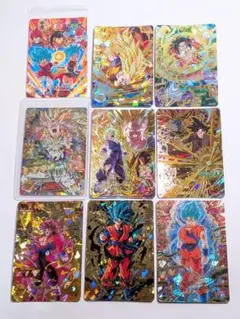 スーパードラゴンボールヒーローズカード9枚セット