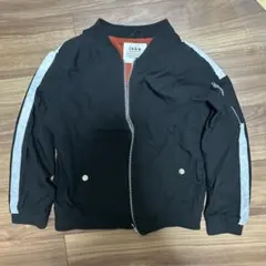 ikka ブラック ジャケット 160