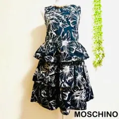 美品モスキーノ 花柄ワンピース 38サイズ 2025年最新】MOSCHINO レディース ひざ丈ワンピースの人気