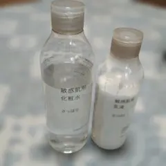 無印良品 敏感肌用化粧水・乳液 さっぱりセット残量は８割くらいです値下不可のサムネイル