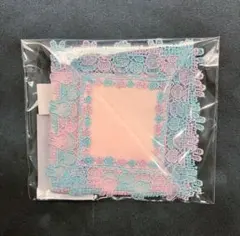 【新品未開封】近沢レース店×ミッフィー MG&PK バイカラーハンカチ ピンク