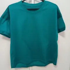 鮮やかグリーン 半袖カットソー