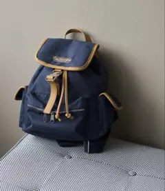 OUTDOOR PRODUCTS リュック ネイビー キャメルのサムネイル