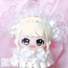 ゆーゆ様10cm ぬい服 ぬいぐるみ用ドレス ちびぐるみ ヘッドドレスセット