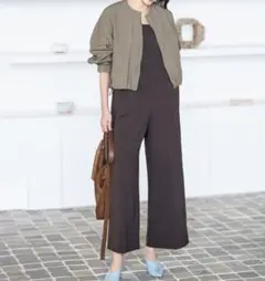 UNFILO TENNEN TOUCH オールインワン ブラウン Sのサムネイル