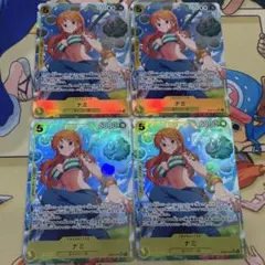 ワンピースカードゲーム　ナミ　パラレルレア　4枚セット 2026年最新】ナミ パラレル 4枚の人気アイテム - メルカリ