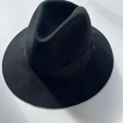 【美品】CA4LA ウールハット ブラック