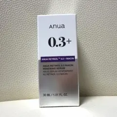 新品　anua アヌア レチノール0.3 ナイアシンリニューイングセラム30ml