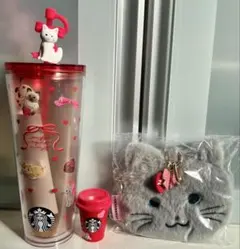 Starbucks バレンタイン 2026 タンブラー ポーチ ミニカップ