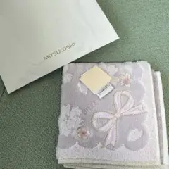 【新品未使用】ジルスチュアート タオルハンカチ