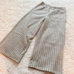 シーイン　リブパンツ　グレー　XL 大きいサイズ