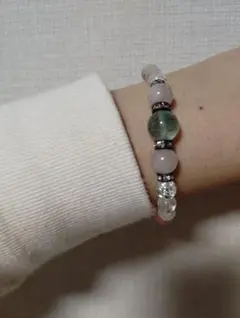 天然石ビーズブレスレット