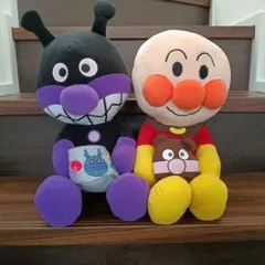 アンパンマン バイキンマン ぬいぐるみセット