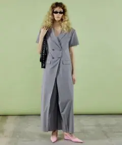 MAISON SPECIAL メゾンスペシャル ルーズジャケットオールインワンのサムネイル