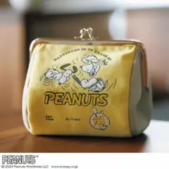 【未開封】素敵なあの人1月号付録 PEANUTS がま口ポーチ