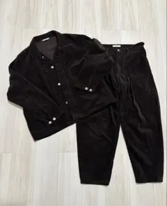 ジャーナルスタンダード　コーデュロイ　セットアップ　Lサイズ