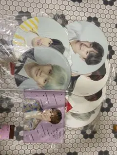 お値下げ中！BTS うちわ プレフォト スローガン