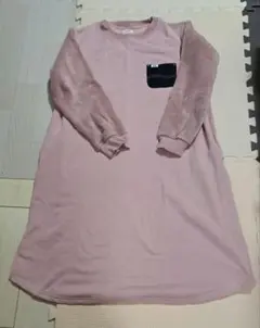 Buddy Lee マタニティ 授乳服 원피스 ピンク 裏起毛 M