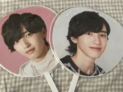 なにわ男子 道枝駿佑 アジアツアー Alpha うちわ - メルカリ