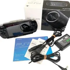 動作良好！ SONY PSP-3000 本体 セット バッテリー付き‼︎ ブラック