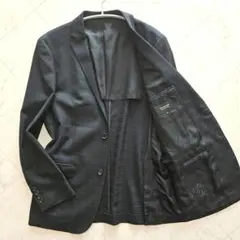 美品 バーバリーブラックレーベル シャドーチェック テーラードジャケット