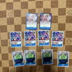 23ワンピースカード　ペローナ4枚　六鬼4枚　ニューカマーランド2枚セット