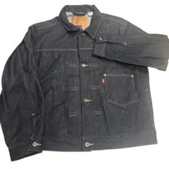 PREMIUM BLACK TYPE I TRUCKER JACKET L 大戦