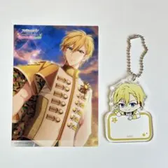 アイナナ　アイドリッシュセブン　六弥ナギ　クリアカード　　ネームキーホルダー