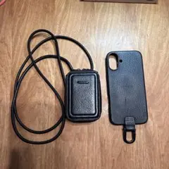 objects.io レザーショルダーストラップケース iPhone16plus