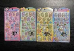 うるちゅるポップシール おぱんちゅうさぎ　んぽちゃむ　4種セット　正規品