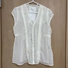 KariAng ノースリーブシャツ M アイボリー